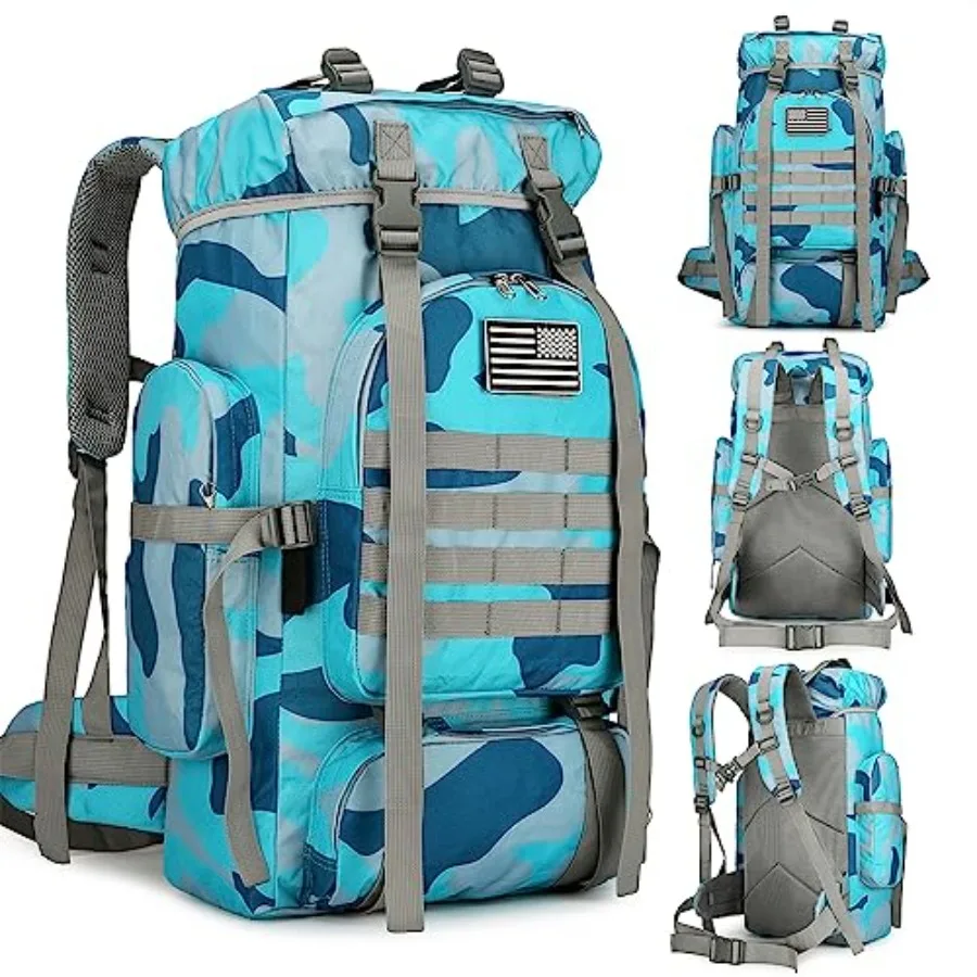 

45L Hiking Backpack Waterproof Travel Backpack Lightweight Outdoor Daypack Camping Backpack for Men Women