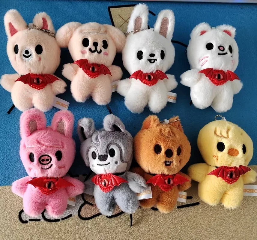 Staykids SKZ Plüschpuppe Schlüsselanhänger Anhänger SKzoo FM Feld Woche Plüschtier Cartoon Tier Magic Academy Puppe Anhänger Geschenk