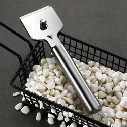 Glass Scraper With 10 Blades Auto Film Sticker Glue Ice Remover Razor Window Gap Ceramic Kitchen Home Car Cleaner Squeegee Tool