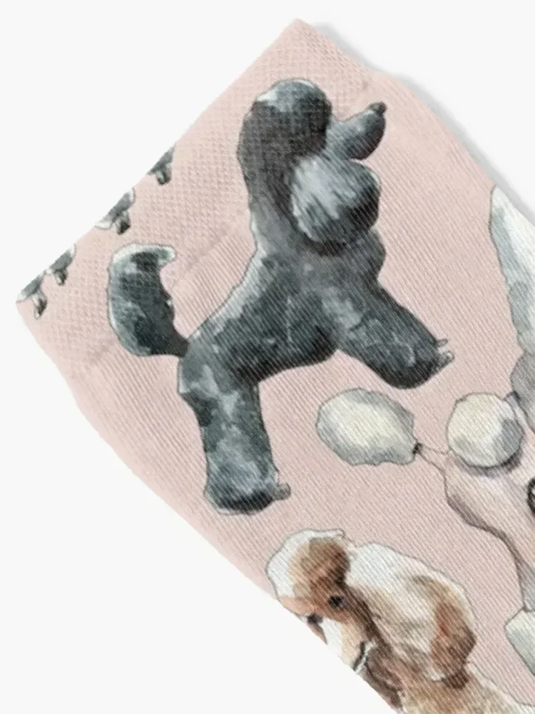 Oodles of Poodles Socks short custom sports Socks For Women Men's