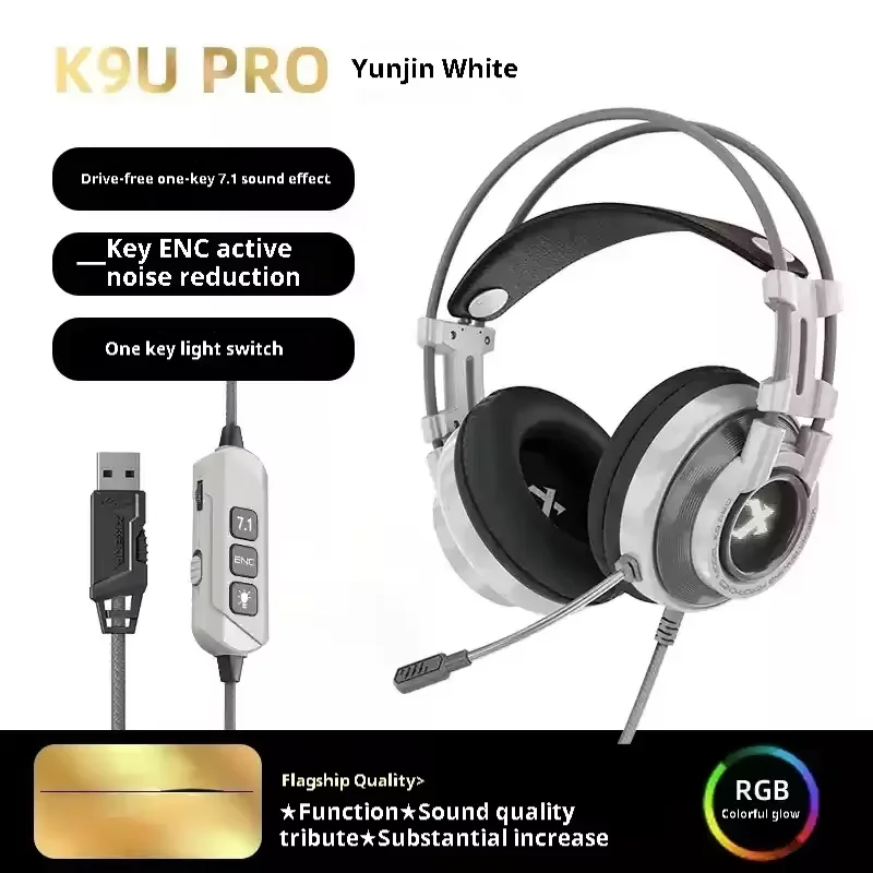 XIBERIA K9U Pro Gaming Headphone E-sport Special 7.1 Virtual