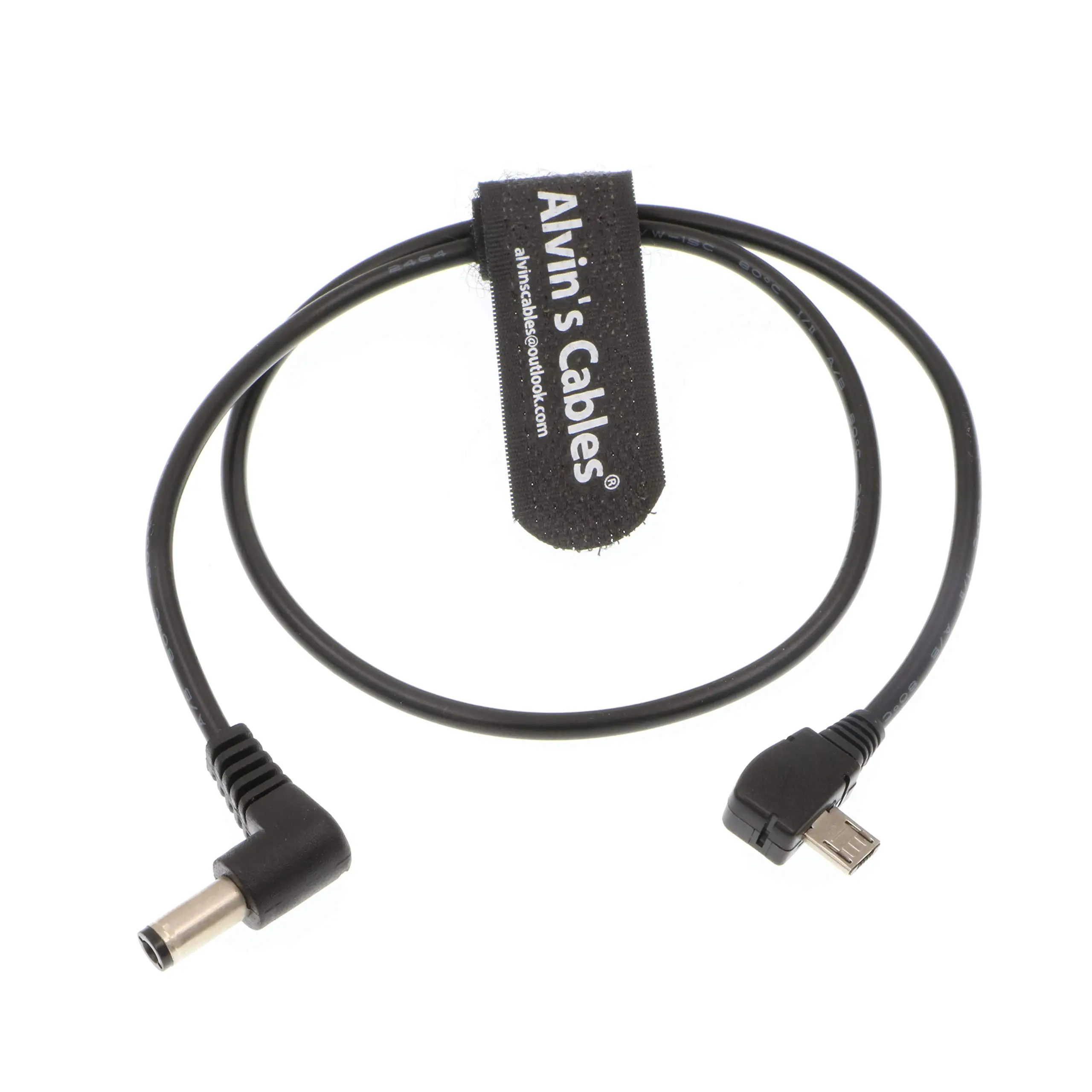 

Alvin's Cables Micro USB to 2.1 DC Barrel Motor Power Cable for Tilta Nucleus Nano