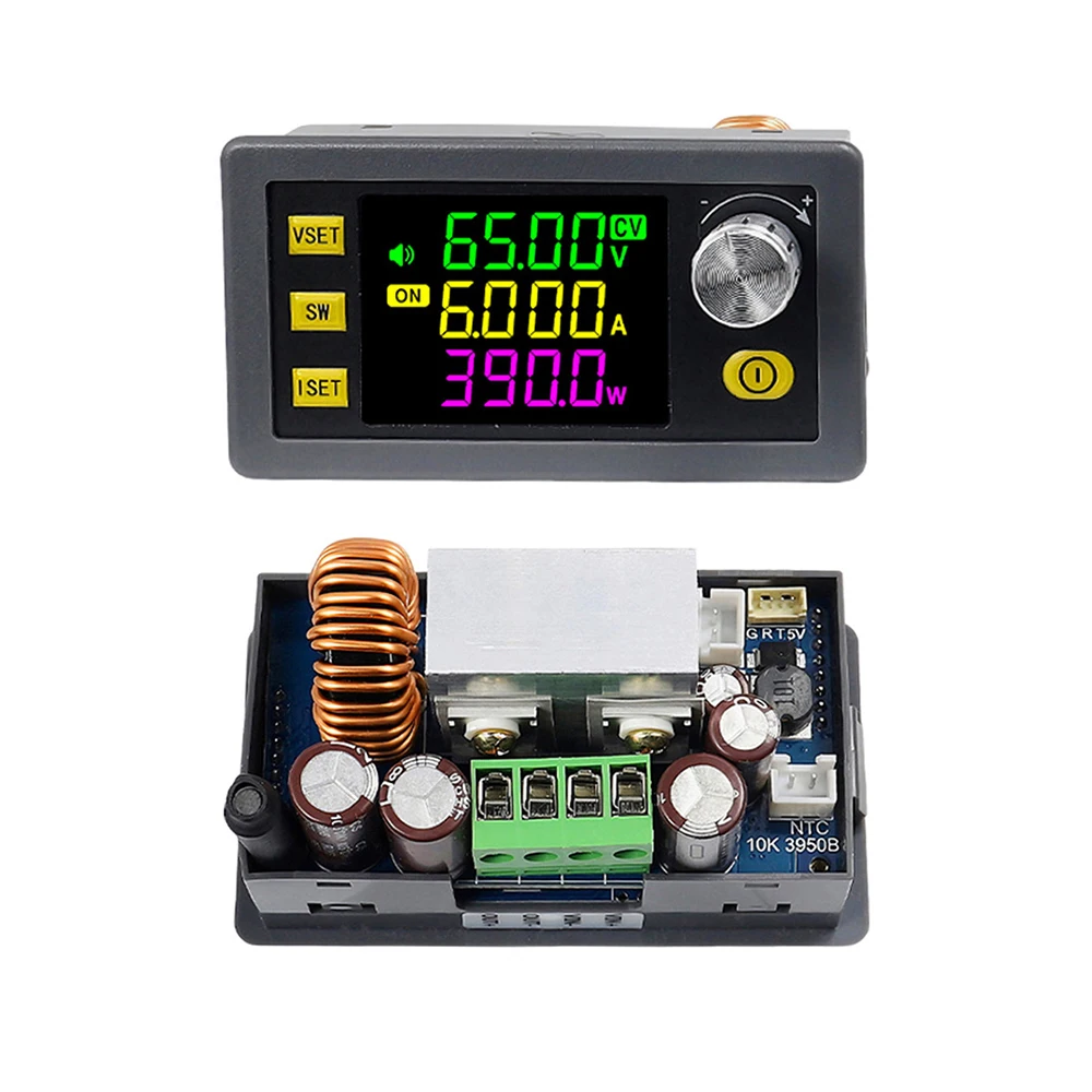 XY6506 XY6509 CNC DC fuente de alimentación regulada DC-DC módulo reductor 12-72V a 0-65V 390W 585W convertidor Buck de voltaje estabilizado