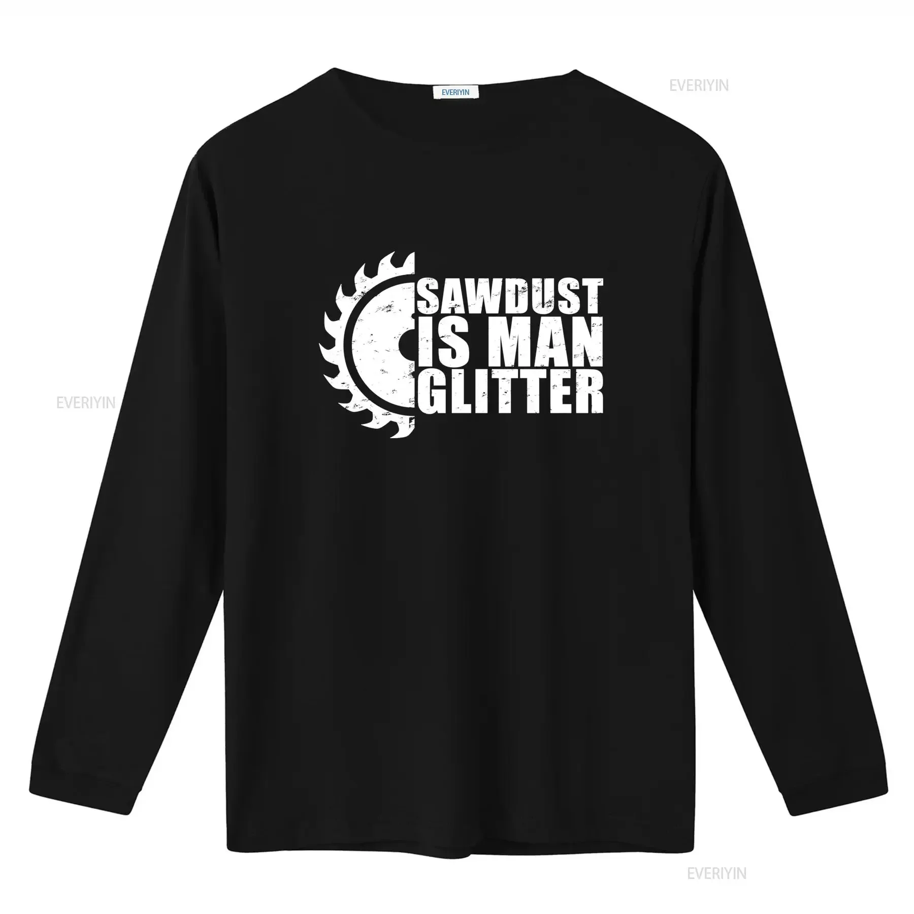 Sawdust Is Man Glitter Woodworking Carpentry Saw T Shirt Perfect Idea for Woodworkers vintage Washed Comfortable Soft graphic