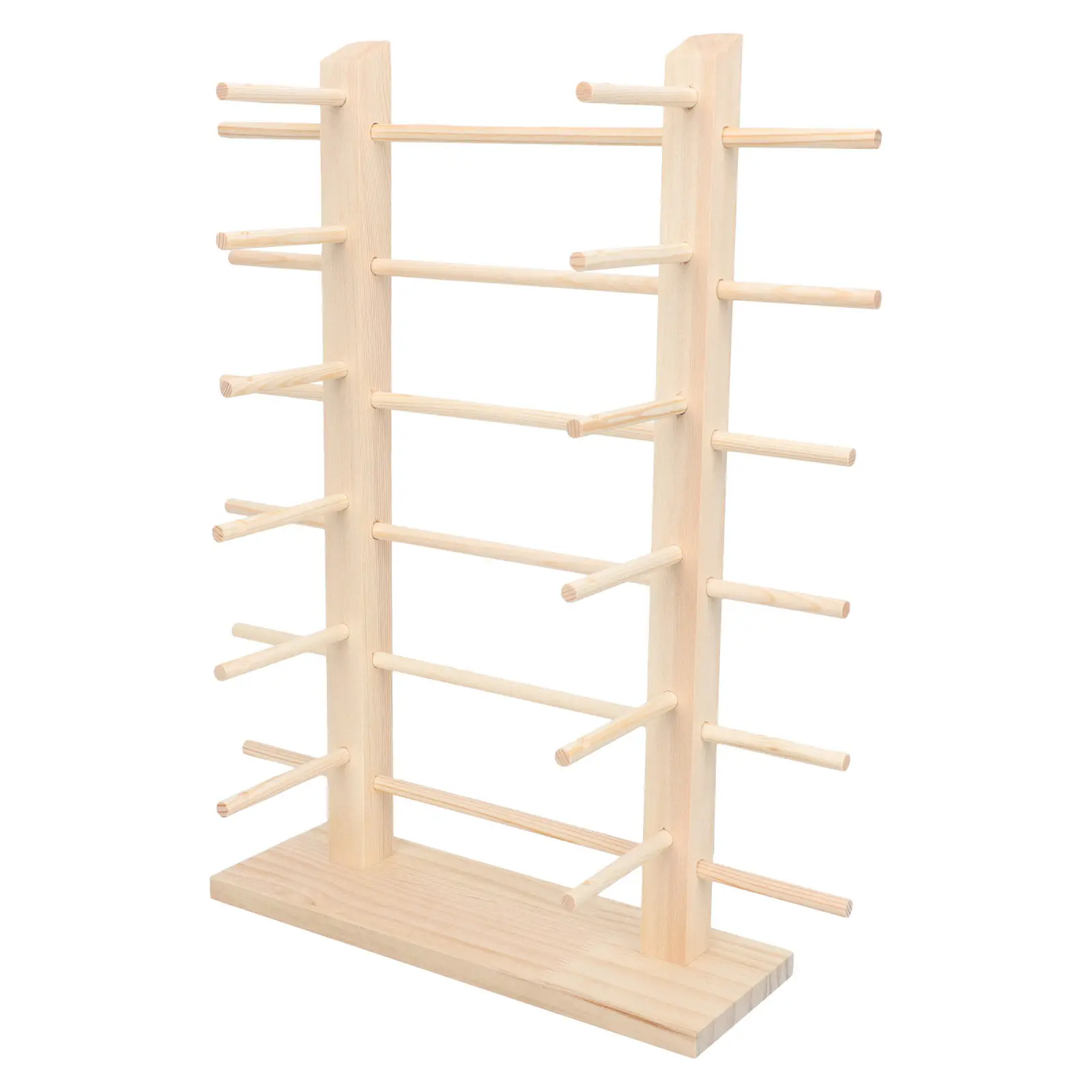 

Wooden Glasses Rack Sunglasses Display Stand Large Capacity for Sunglasses Eyeglasses Reading Myopic Lenses Store Home Desk