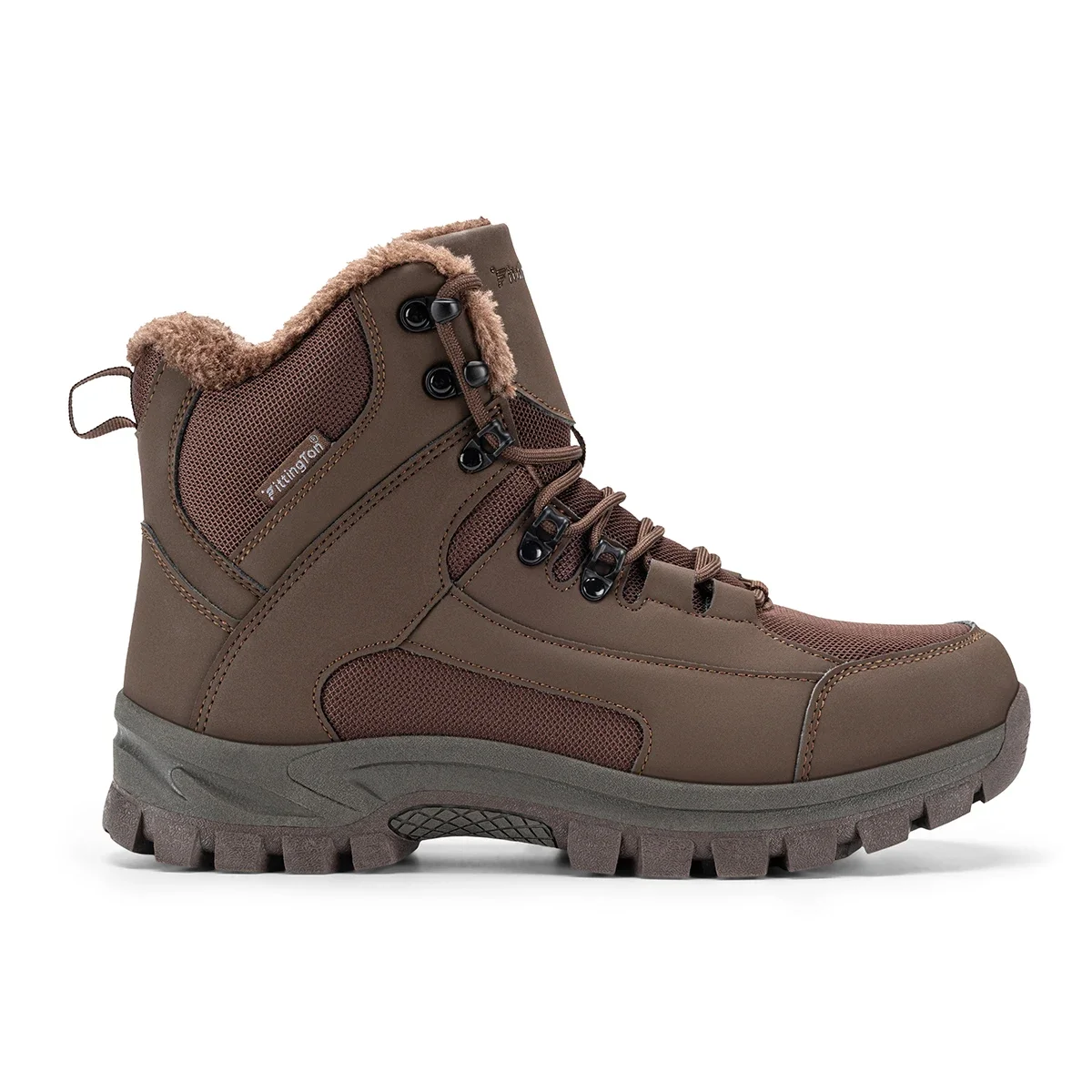Herren Winter Schneestiefel Weite Passform Kältebeständig -25 ℃ Warme, dick gefütterte Outdoor-Wanderstiefel Herren-Winterschuhe zum Wandern und Trekking – Detail 13