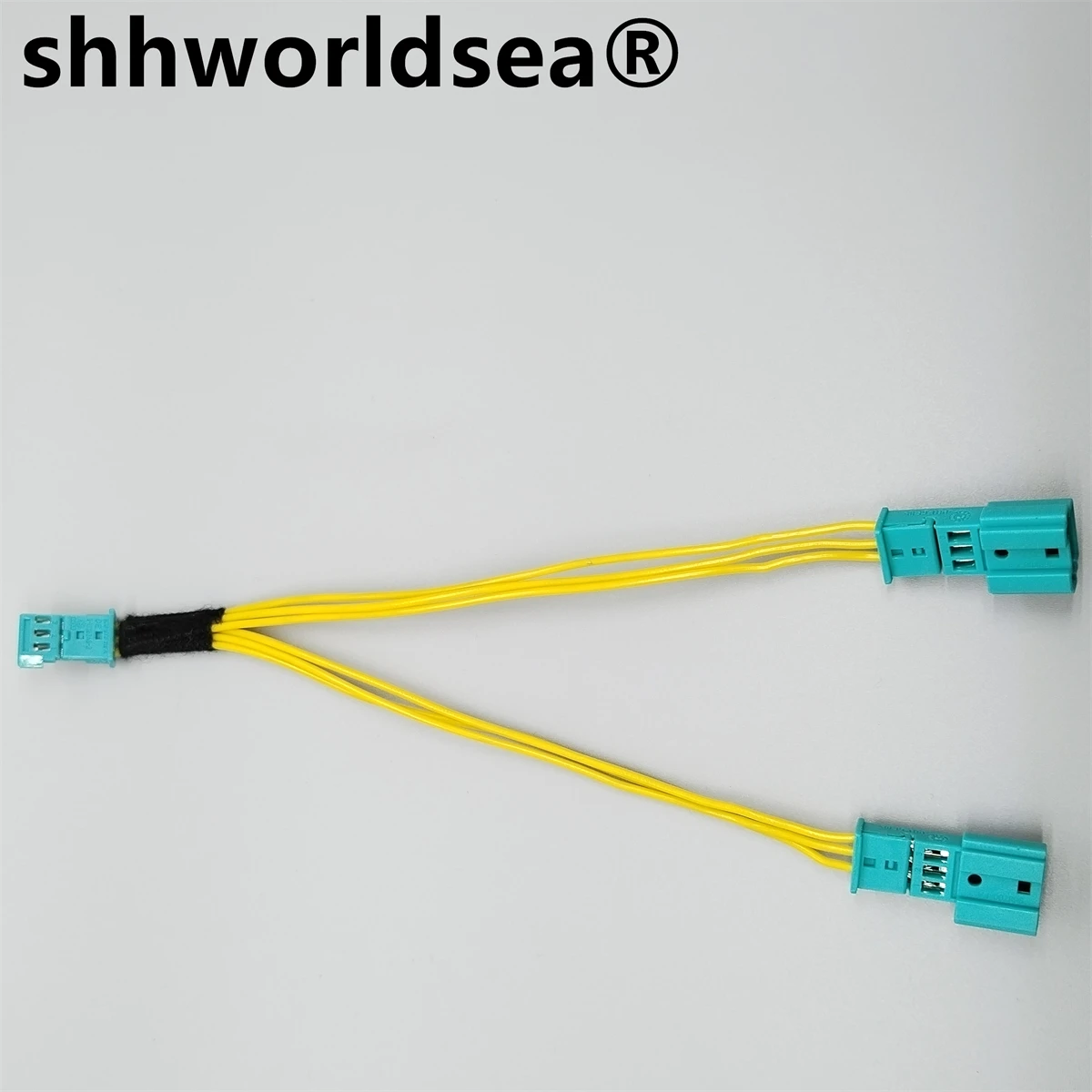 

shhworldsea 3p for bmw female to male socket Auto treble plug,1-968700-1 B / 1355620-1 for BMW car ect.