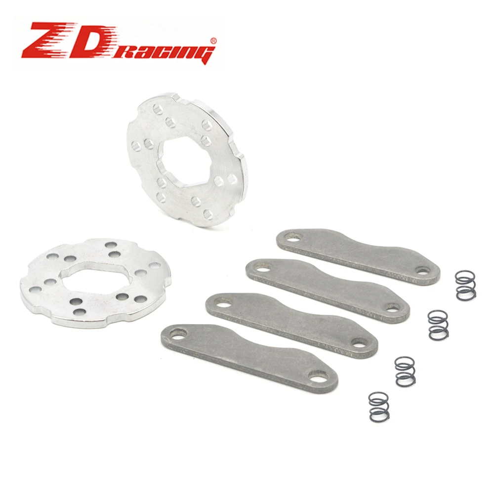 ZD Racing 1/7 EX-07 EX07 DBX-07 DBX07 RC Car Original Upgrade Spare Parts Accessories Metal Brake Disc and Pad Set 8548