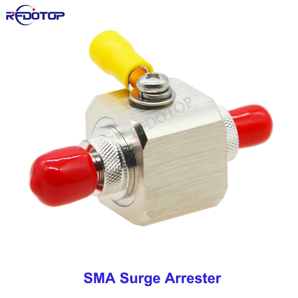 

1Pcs SMA Male to SMA Male/Female Lightning Arrester Surge Protector for Signal Booster GSM 3G 4G LTE Wireless LAN WiFi Antenna