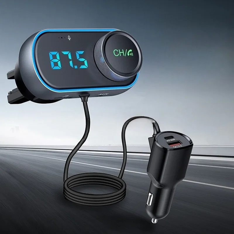 

Новости T78 Автомобильный FM-передатчик USB QC3.0 Автомобильный комплект с быстрой зарядкой Беспроводная громкая связь Bluetooth 5.0 MP3-плеер Автомобильные аксессуары