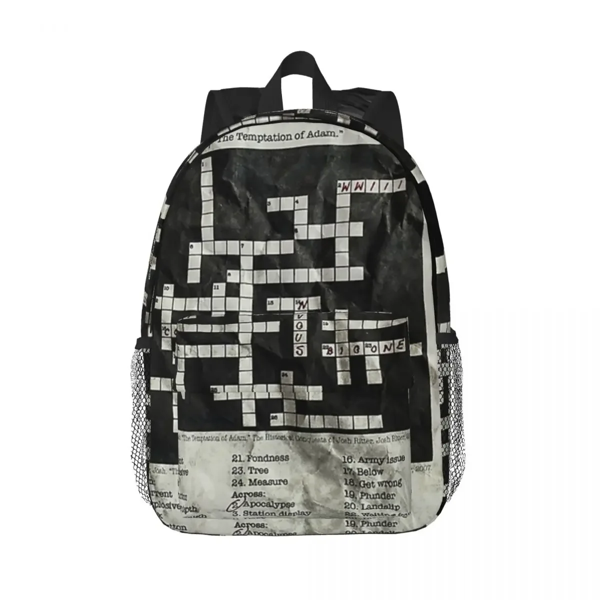 Josh Ritter, Temptation Of Adam Lyrics, Crossword Backpacks Bookbag Casual Students School Bags Travel Rucksack Shoulder Bag