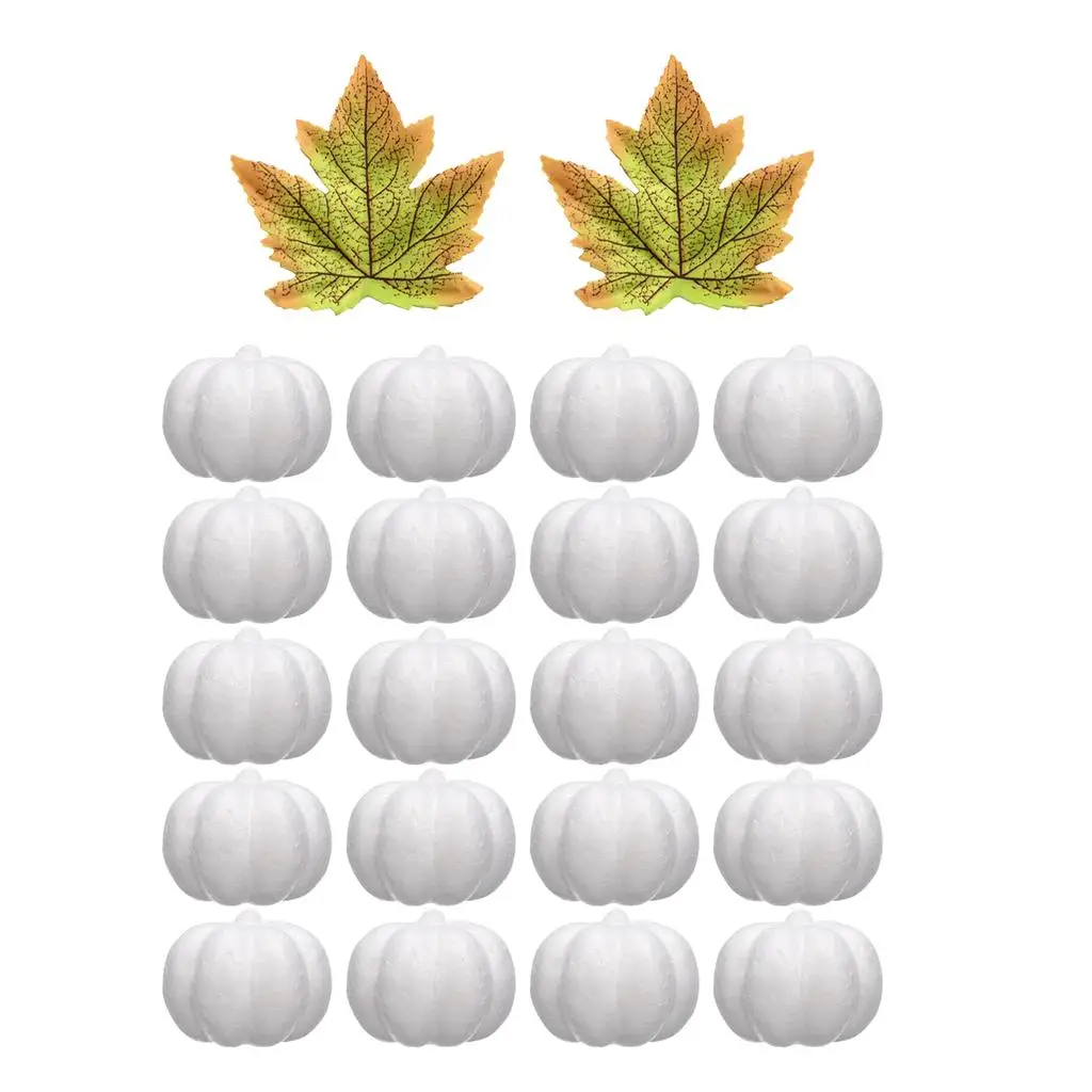 Foam Pumpkins Handmade Simulation Gift Art DIY Craft Supplies for Party and Autumn Festival Decoration