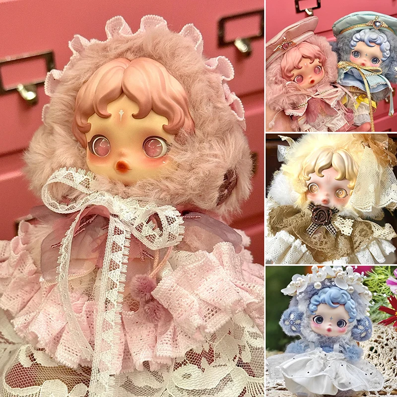 

Skullpand Doll Clothes Set Gothicstyle Dress Accessory V1v2 L'Impressionnisme Series Handmade Anime Customization Toy Dolls