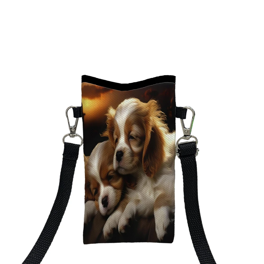 

Warm Puppy Fashion Mobile Phone Bag Multifunctional Crossbody Phone Bag Adjustable Strap Shoulder Bag for Women8.12