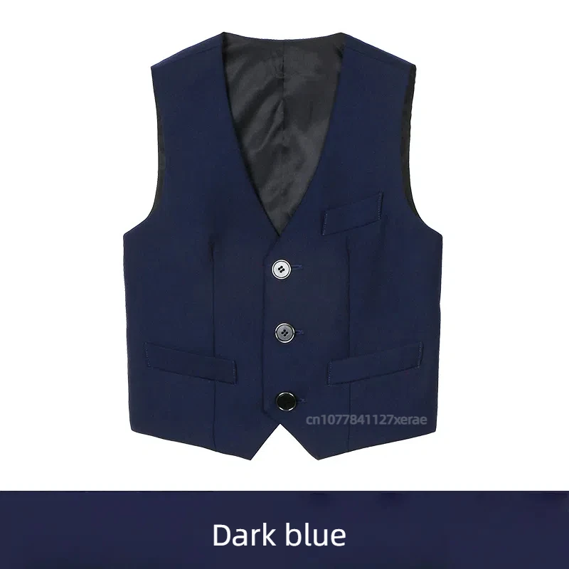 سترة رقص الجاز للأولاد على طراز الأكاديمية، سترة سوداء للأطفال، مجموعة أداء برنامج الرقص الجماعي، مجموعة ألوان ثابتة