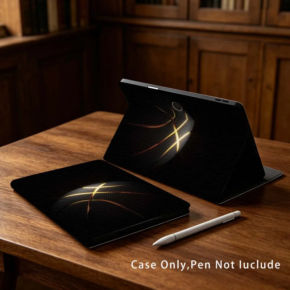 Dark Basketball Court Art Soft For OPPO VIVO IQOO OnePlus Realme Pad 3 Pro 13 12.1 11.4 11 inch Pen Tray Tablet Case