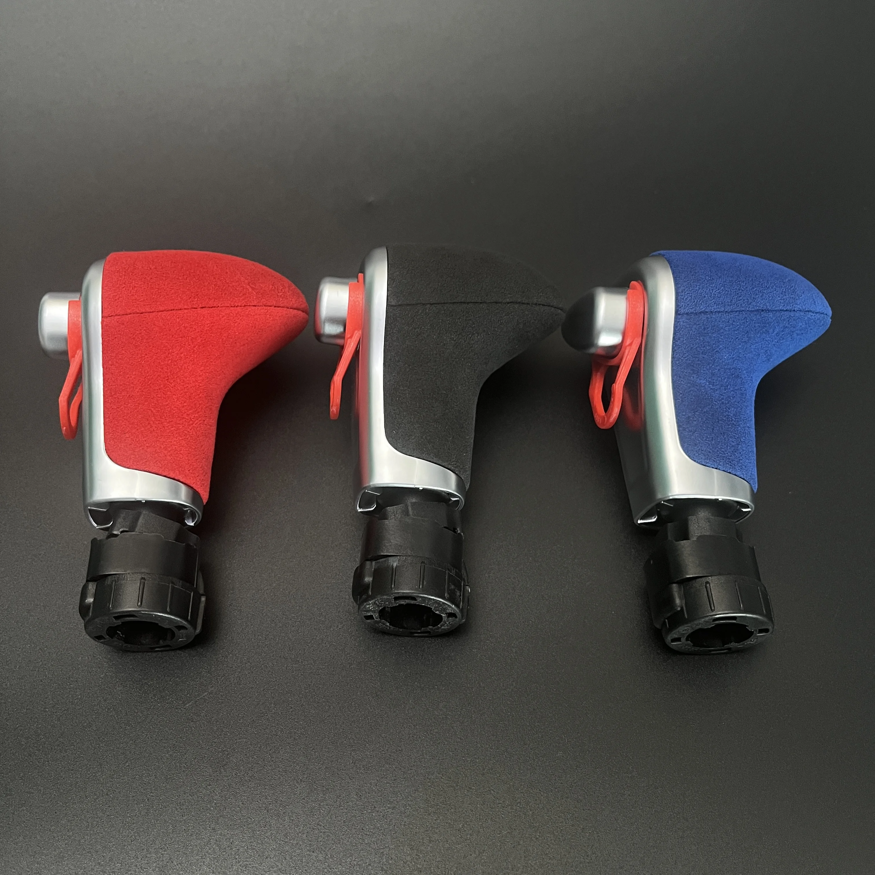 Schaltknauf aus Wildleder für AUDI Q7 Q5 A3 A4 A5 A6 A7 C6 C7 4G1 713 139 4G1713139 Autozubehör – Detail 2