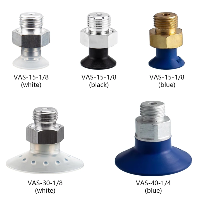 3pcs/lot Organ Type Vacuum Suction Cup VAS Series VAS-15 VASB-30 VAS-40 VAS-55 VAS-75
