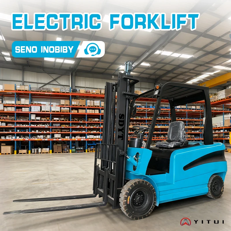 Customized Lithium Powered Compact Mini Forklift Durable Electric Warehouse Forklift For Logistics Loading And Unloading Work