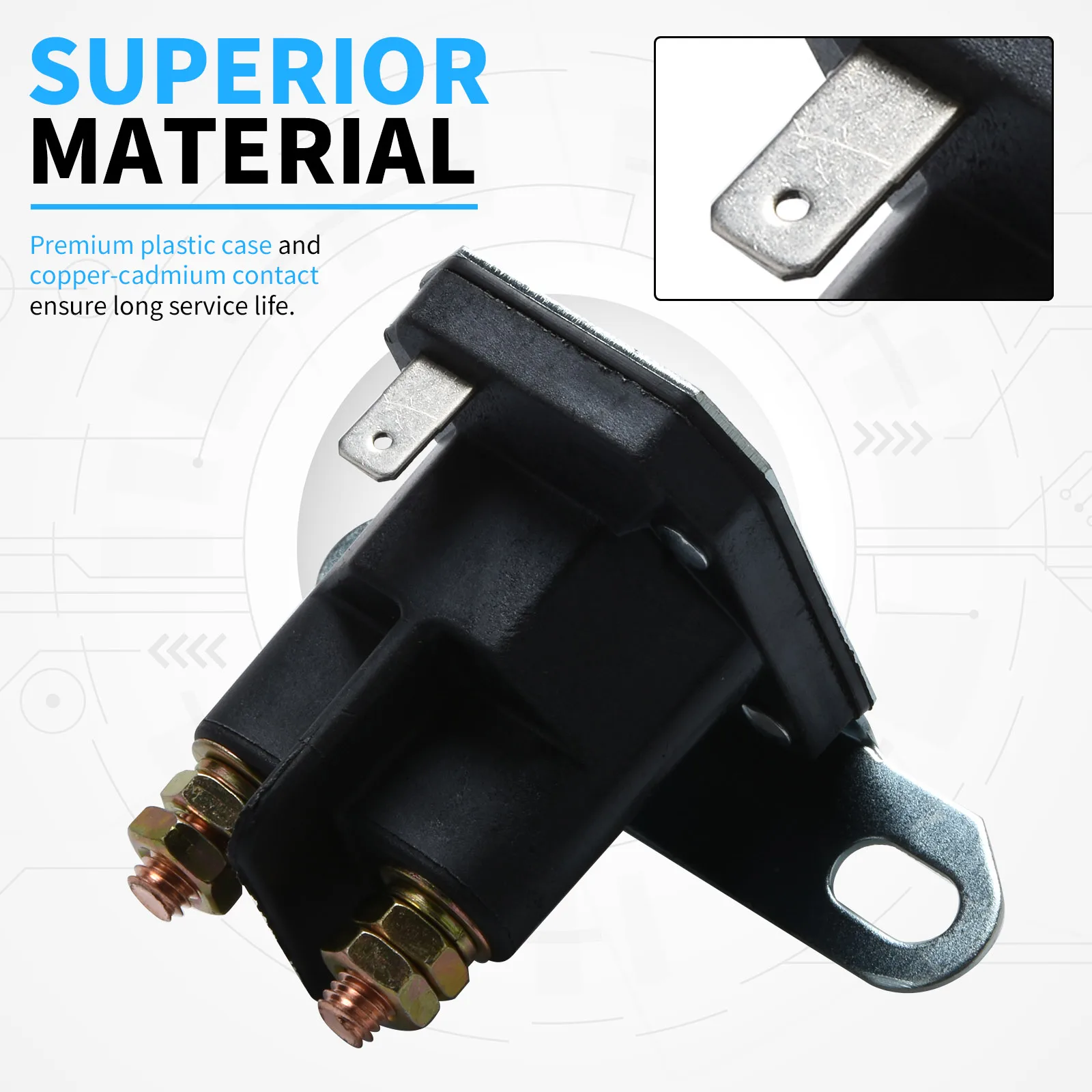 1Pc For Murray 21261 024285 Lawn Mower Starter Solenoid DC 12V For MTD 725-1426 925-1426 9251426A 112-0309 925-1426A Accessories