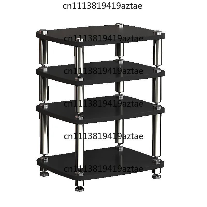 Split Shock Absorbing Audio Rack Amplifier Stand Cabinet for KTV Home Theater Equipment Placement