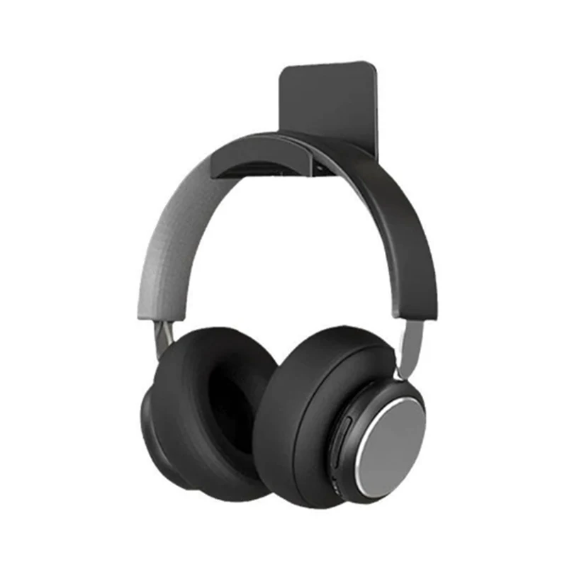 1pc Universal Wall Mounted Headphone Stand Gaming Controller Holder Headset Display Rack Under Desk Hanger Hook For Earphone