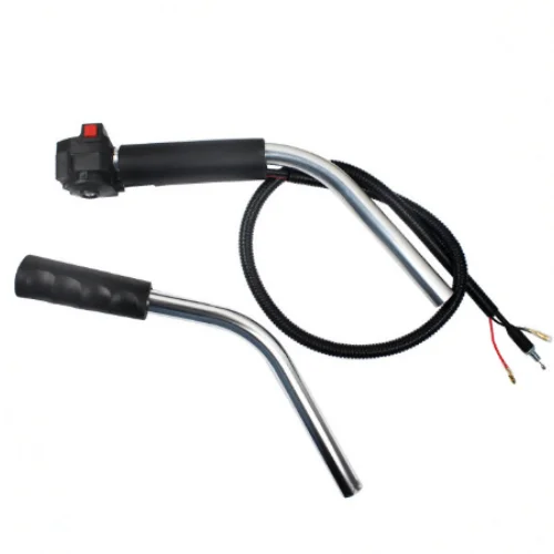 Side Mount Throttle Switch For Lawn Mower Brush Hedge Trimmer Black Plastic Push Pinch Control Gardening Power Tool Part