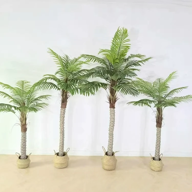

Customizable Simulated Coconut Tree Nordic Large Green Plant Potting Room