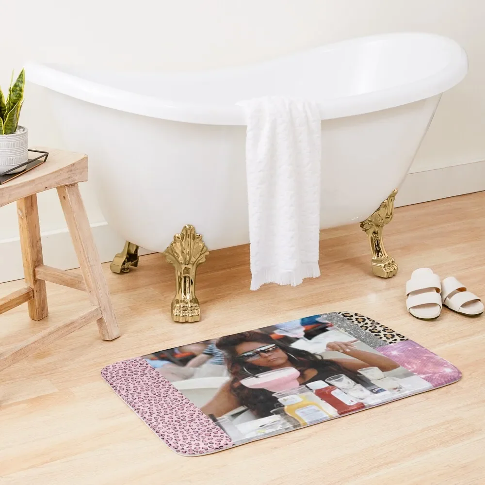 

Snooki mood Bath Mat Bathroom Deco Bathrooms Accessories Novelties Carpet For Shower Bathtub Carpet Mat