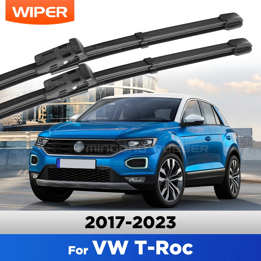 

Тихие и всесезонные щетки стеклоочистителя для Volkswagen VW T-Roc 2017-2023 2018 2019 2020 2021 2022 CREATROAD, дворники лобового стекла 26 "20"