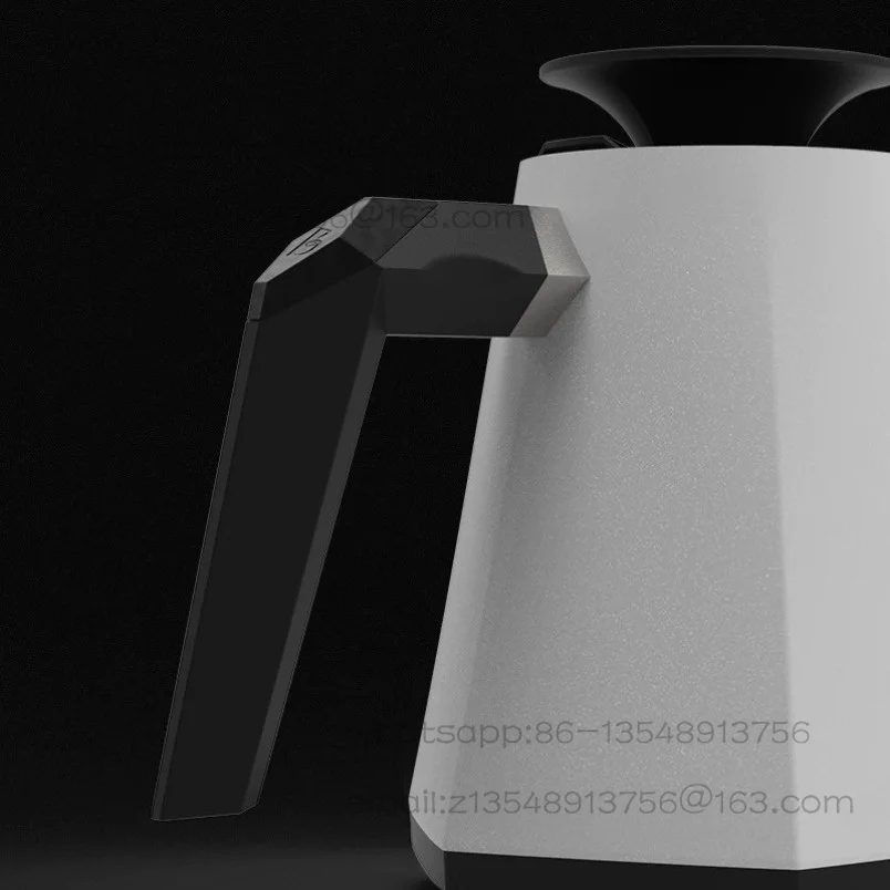 Fifth generation, adjustable temperature, hand-brewed coffee, long mouth, thin mouth, fast-brewing pot X series 0.8L