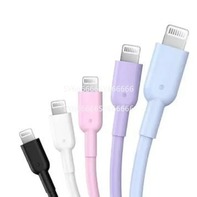 New USB C‑8 Pin 60W Charging Cable Compatible With Anker Upgraded Liquid Silicone Low Temp Fast Charge For iphone