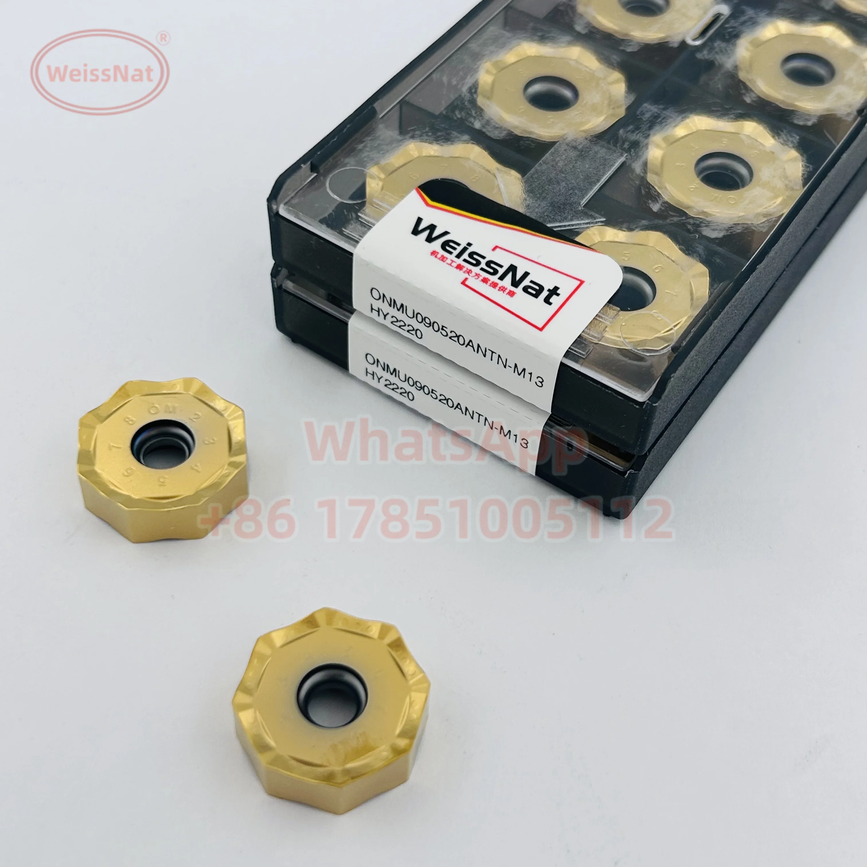 

WeissNat ONMU090520ANTN-M13 HY2220 Carbide Insert ONMU Inserts