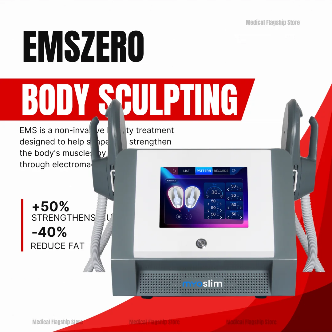 

myoslim EMS Body Sculpting RF Electromagnetic Sculpt Muscle Stimulator Shaping Equipment Salon Sculpt 6500W Machine