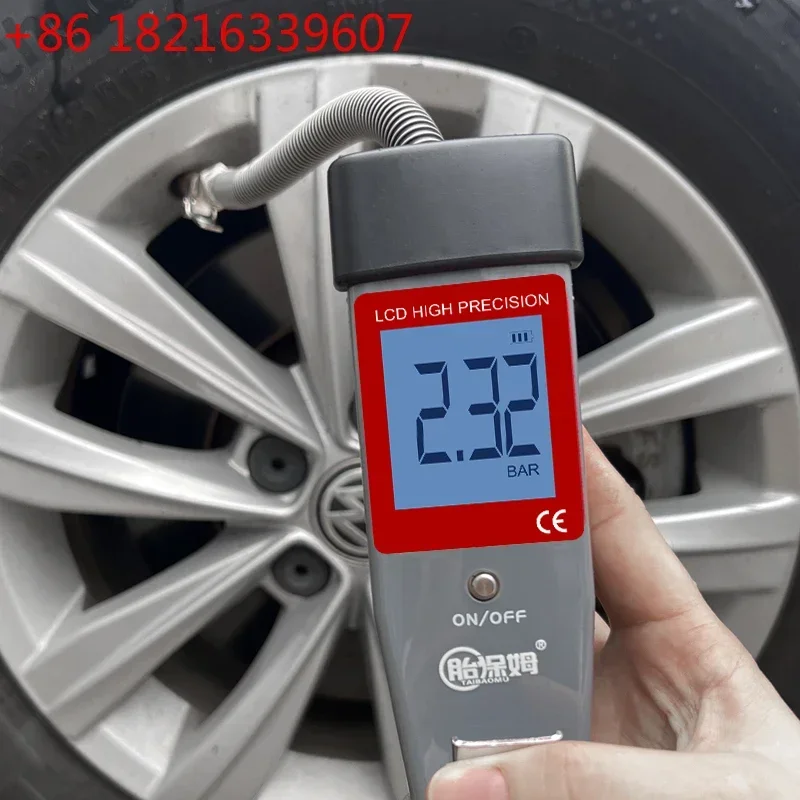 TAO Tao Barometer Tire Pressure Digital Display Inflatable Pump Meter Tire Pressure Gun Charging Model
