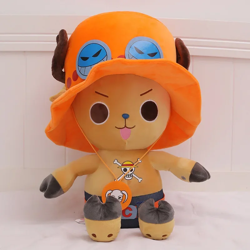 70cm große Größe ein Stück Chopper Anime Plüsch ausgestopfte Puppe Spielzeug kawaii niedlichen weichen Peluche Spielzeug Kinder Kissen Kinder