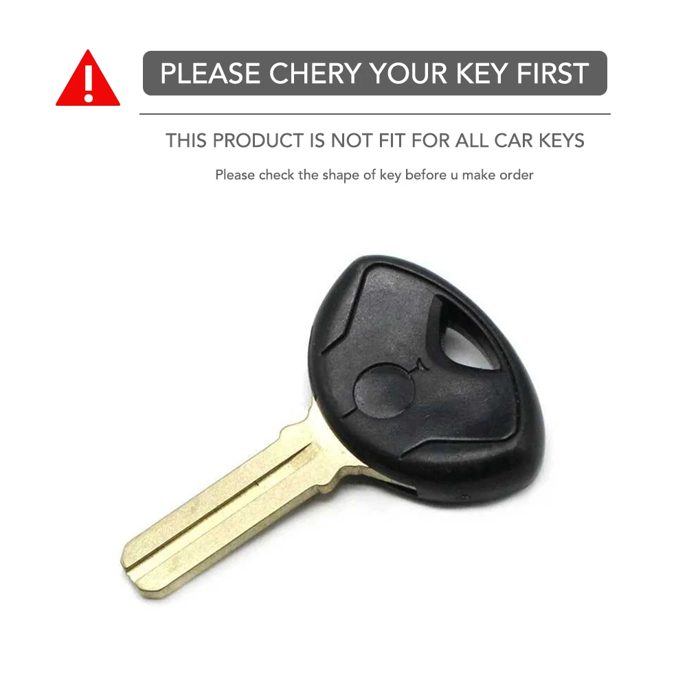 For BMW K1200R K1200S R1200RT K1300R K1300S S1000RR F650GS F800GS Silicone Remote Key Fob Keychain Ring Shell Case Cover Holder