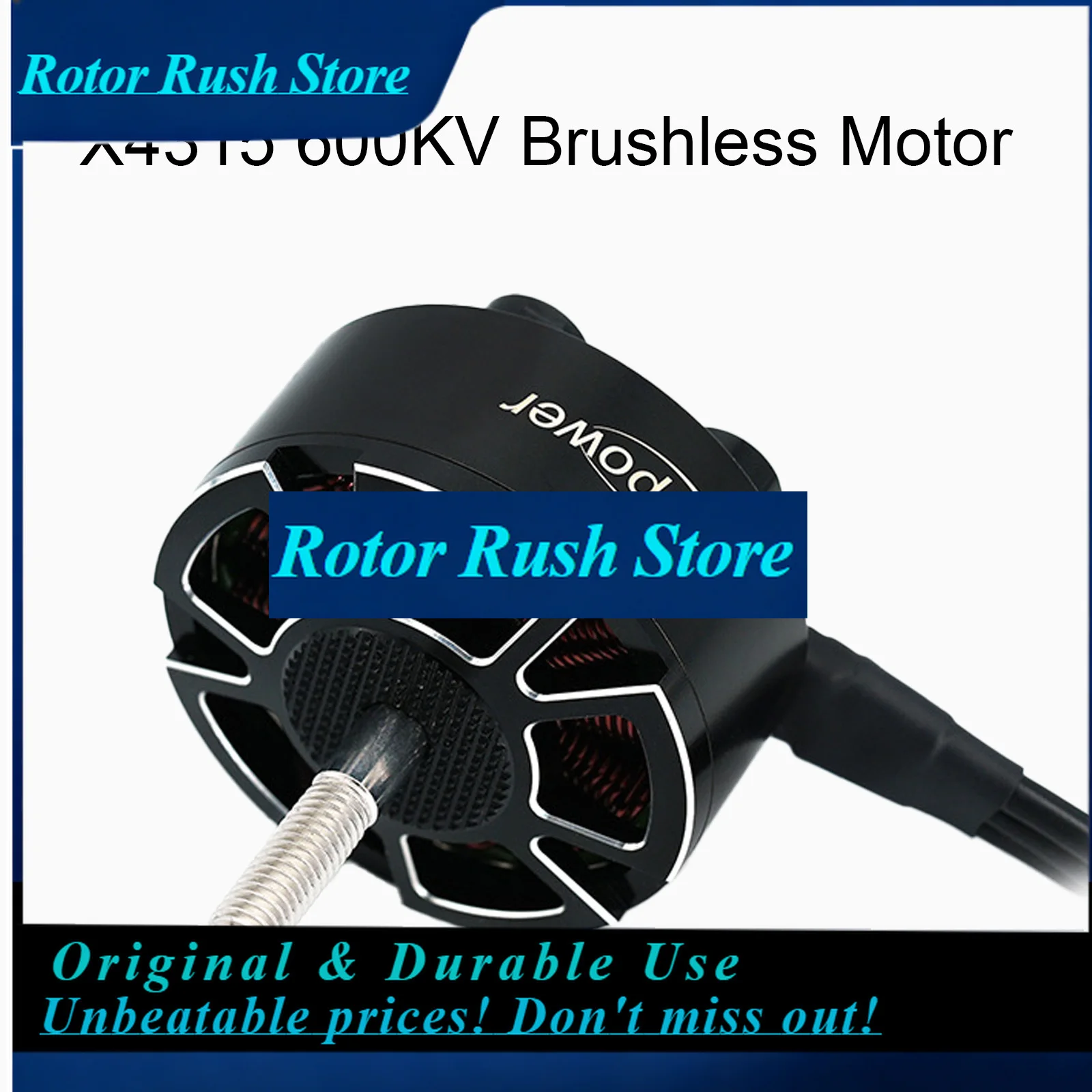 RoRuSE-POWER X4315 400KV/500KV/600KV Brushless Motor For 13/15-Inch FPV Racing Drone High Power Multi-Rotor Quad Hexacopter Moto