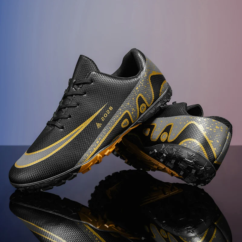 Heren Voetbalschoenen Volwassen Mg Korte Spikes Kunstgras Training Voetbalschoenen Indoor Antislip Voetbalschoenen 35-45