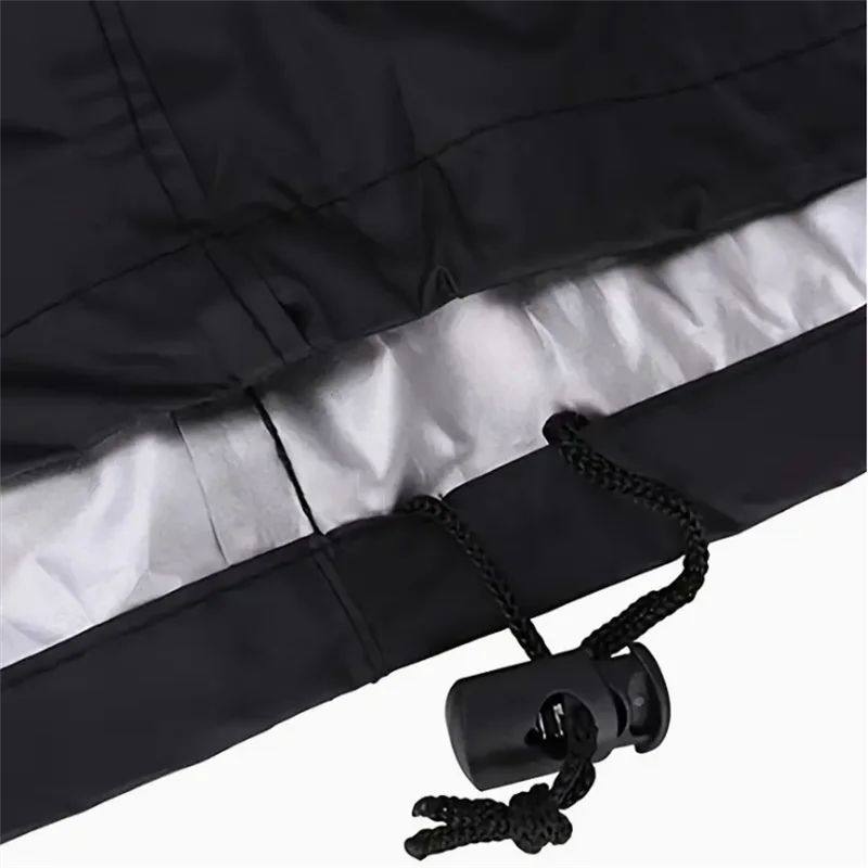 BBQ Cover Outdoor Dust Waterproof Weber Heavy Duty Grill Cover Dust Rain Dust-Proof Stain Resistant BBQ Grill Protector Cover
