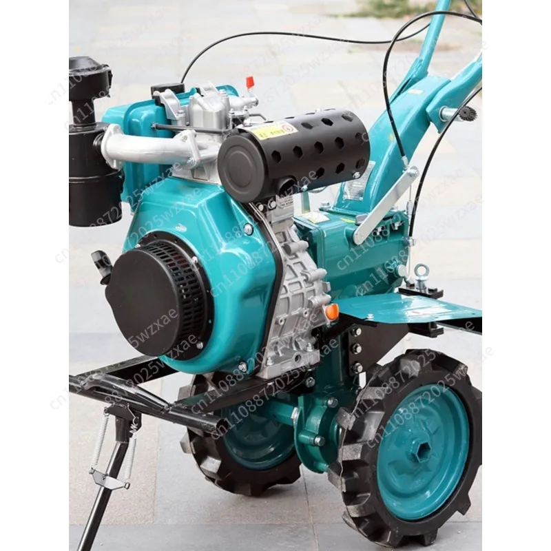 High-power rotary tiller Multifunctional plowing machine Weeding, trenching, soil loosening, plowing micro-tiller