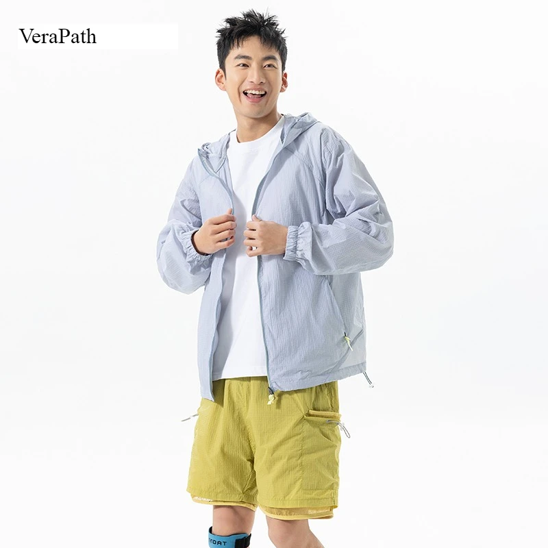 2026 Summer lightweight sun-protective clothing for men - quick-drying sports parka for outdoor cycling with a hood High quality