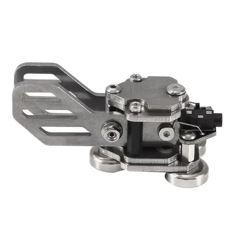 مفاتيح صغيرة آلية راديو هام إرسال برقي ، مجذاف مزدوج مع جسم من الفولاذ المقاوم للصدأ ، 3 مغناطيسات نيوديميوم