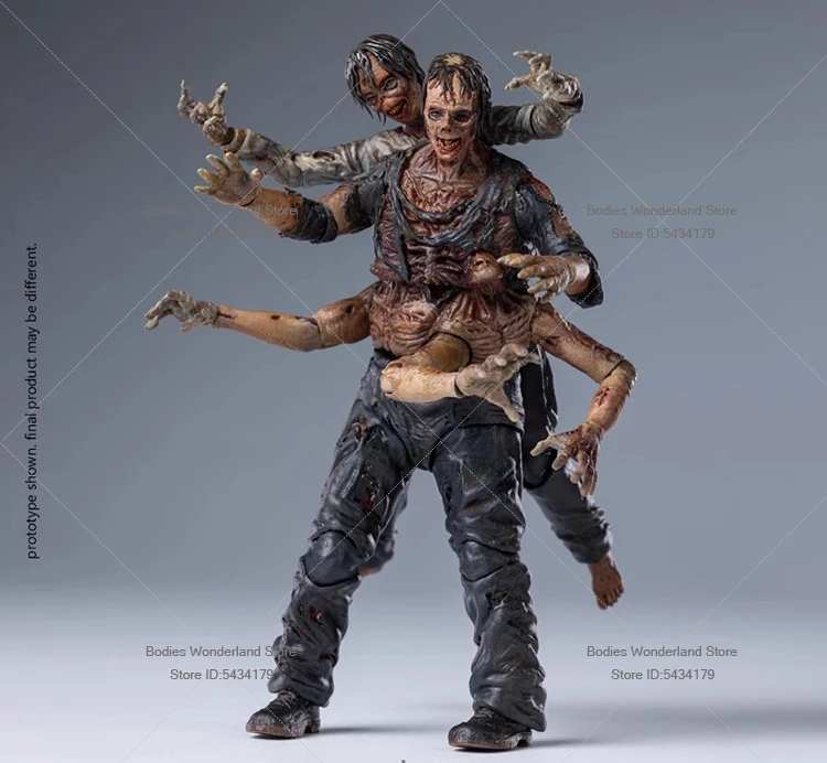 ในสต็อก HIYA 1/18 Scale Soldier Mini Anime Walker King 11 ซม.ชุดเคลื่อนย้ายได้รูปตุ๊กตาคอลเลกชัน