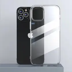 Ultra Thin Clear Phone Case For iPhone 12 Pro Max Cover For iPhone 11 12 13 14 Pro XS Max X 8 7 6 6s Plus 5 SE 11 XR Cases