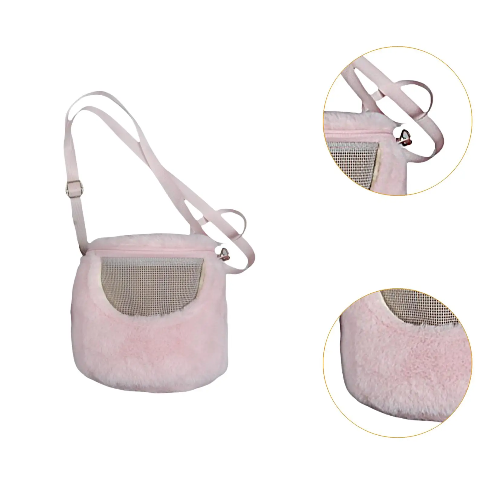 المحمولة الهامستر الناقل حقيبة شتاء دافئ الحيوانات الصغيرة حمل حقيبة للسنجاب Ferrets الفئران الحيوانات الأليفة حقيبة سفر #4