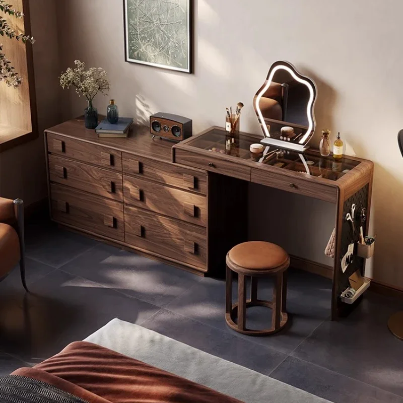 Makeup Modern Vanity Table Makeup Luxury Living Room Desk Mirror Stool Dressing Table Decor Nordic Bedroom Furniture