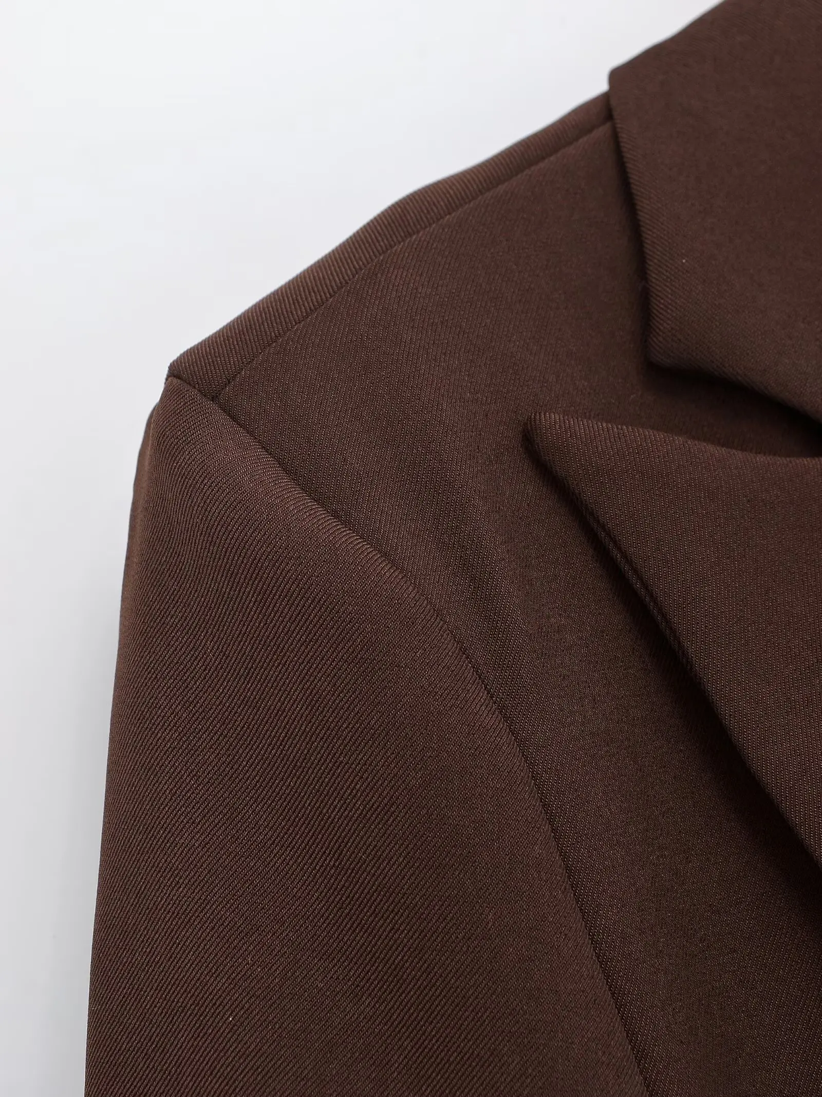 KONDALA Damen-Pendler-Blazer mit Spitzenbesatz, elegant für Dinner, Cocktailparty, schmal geschnitten, 2026 Frühherbst, trendiger High-Street-Blazer – Detail 27