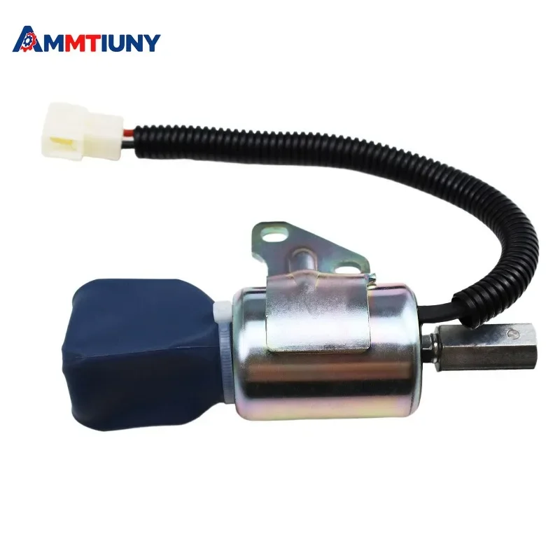

1X Fuel Stop Shut Off Solenoid fits for Kubota D722 D902 Z482 Engine Replace Part Number 1756ES-12SUC5B1S5 SA-5176-12 SA-4899-12