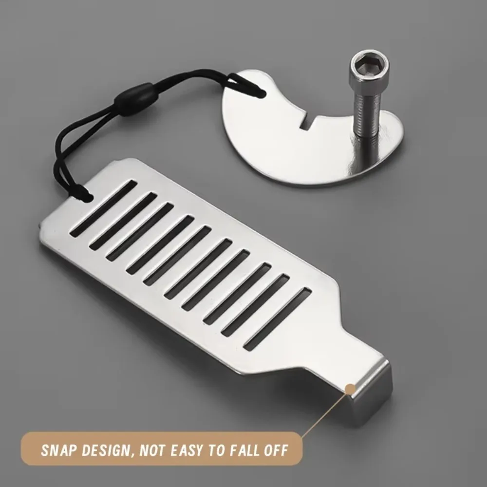 Creative Metal Door Lock Latch Security Anti Theft Safety Latch Punch-free Security Door Stops Tool Travel Home Room